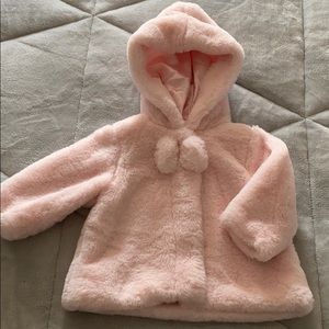 Faux Fur pink jacket
